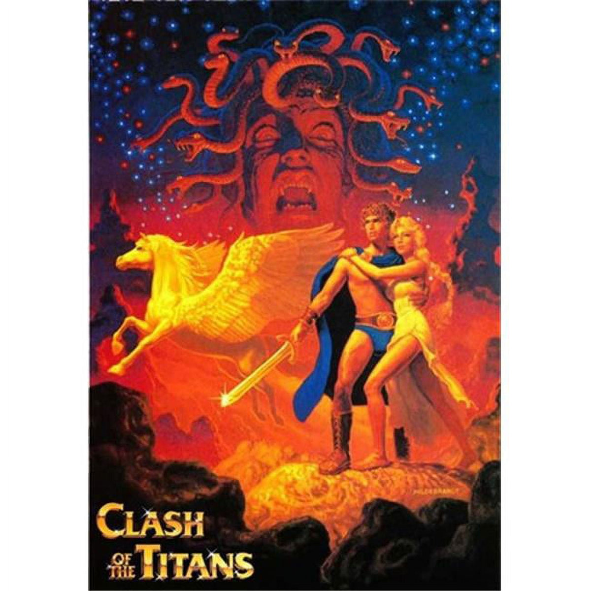 Clash of the Titans 1981 Style E Movie Poster 11x17