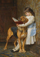 Compulsory Education art print by Briton Riviere, available in multiple sizes.