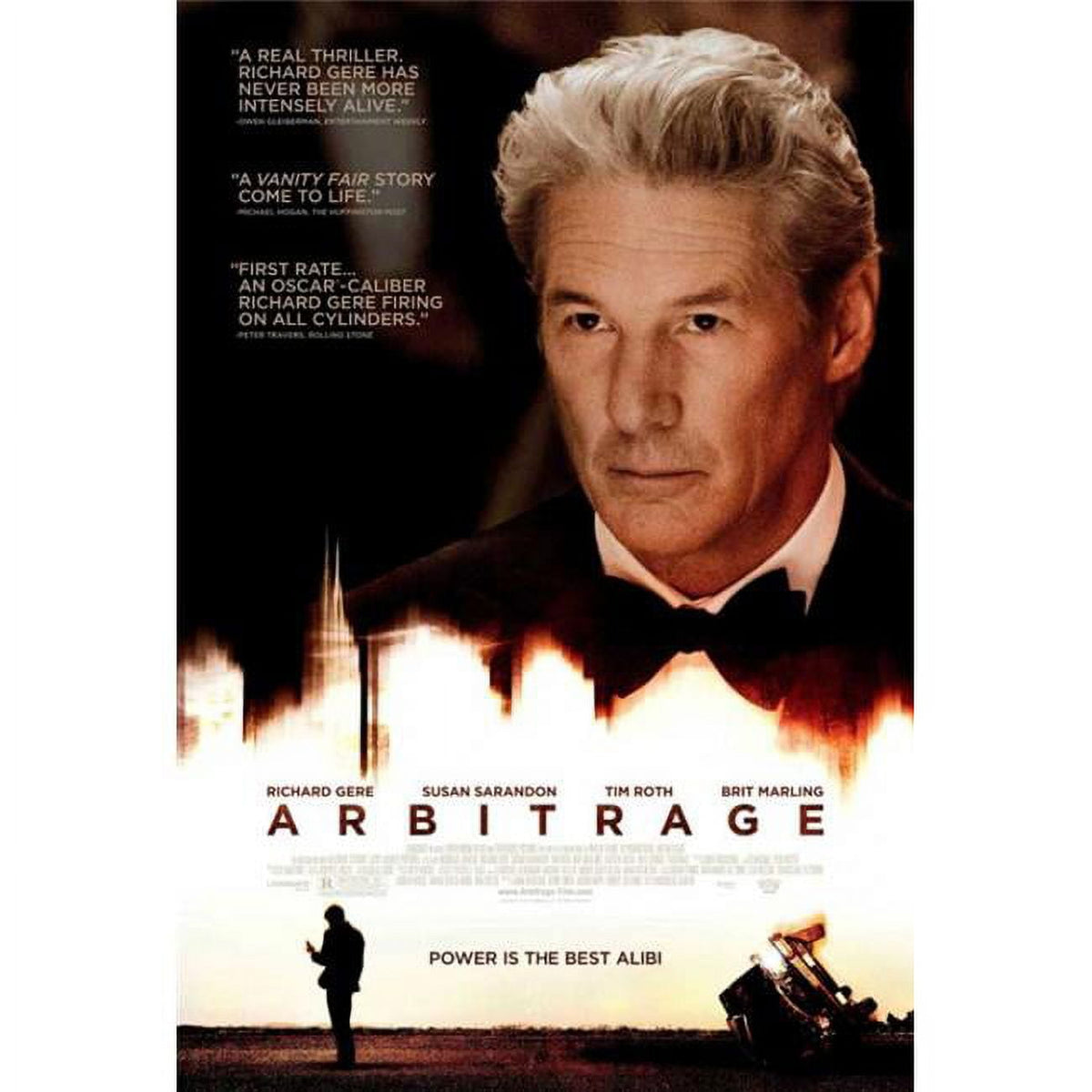 Arbitrage Movie Poster Print 27x40 with dramatic visuals