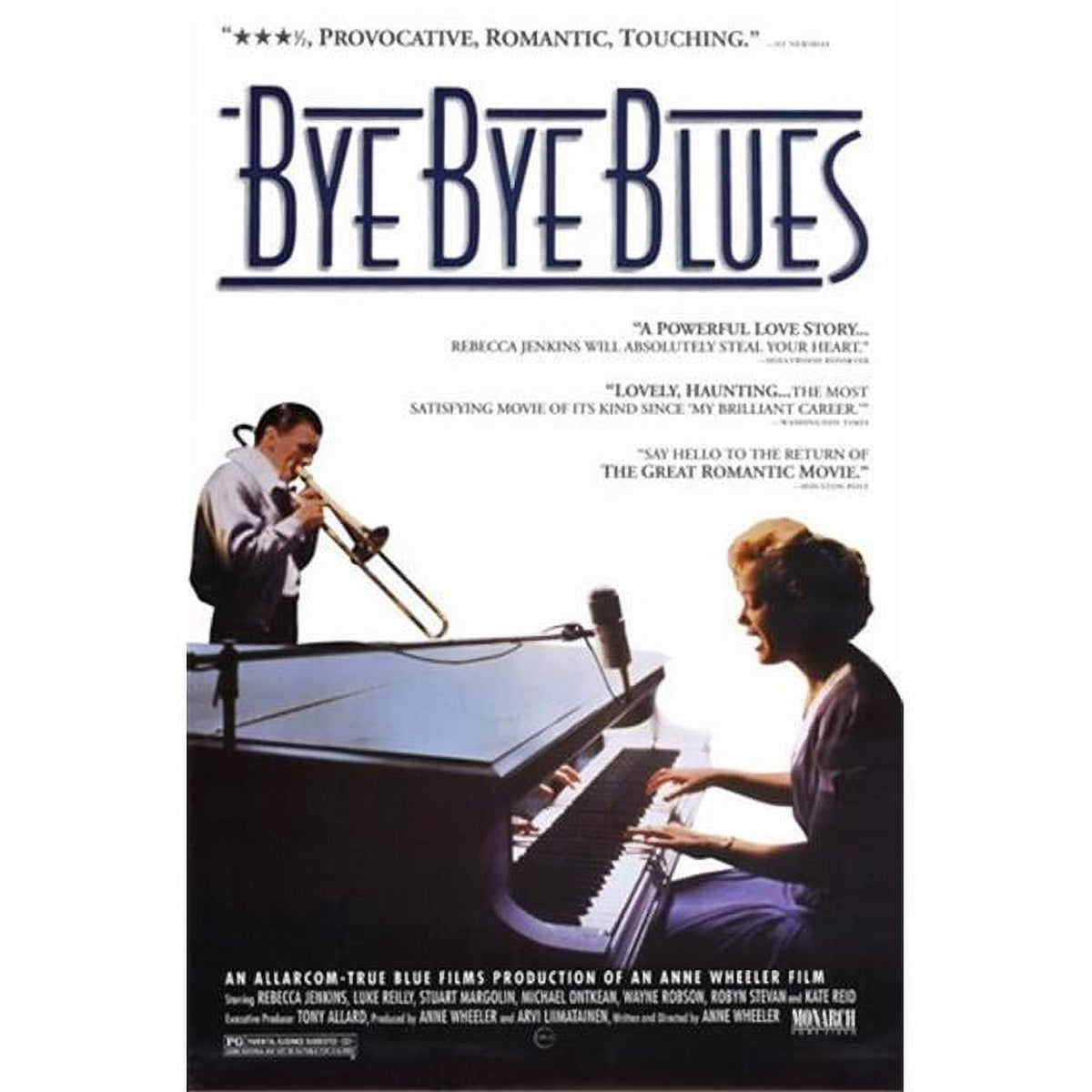 Bye Bye Blues Movie Poster 11x17 print showcasing vibrant imagery