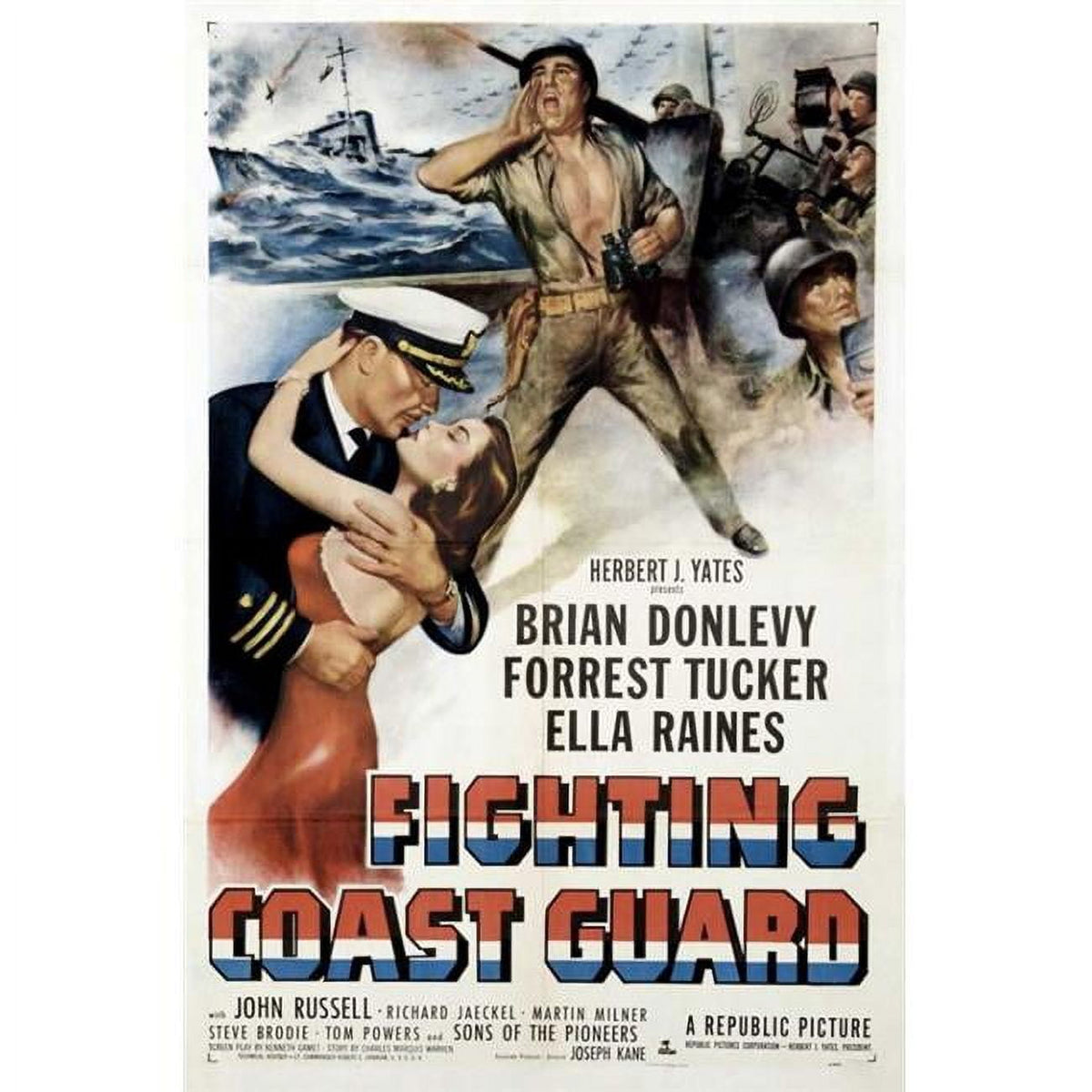 Fighting Coast Guard Movie Poster Print 27x40