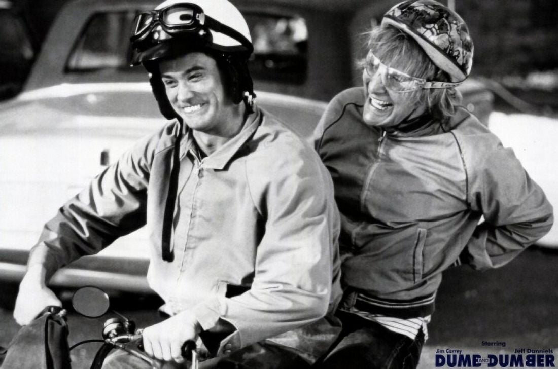 Dumb & Dumber movie poster 11x17 featuring Lloyd and Harry.