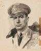 Douglas MacArthur historical poster print by Samuel Johnson Woolf.