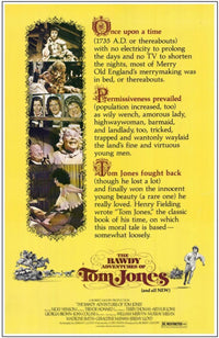 The Bawdy Adventures of Tom Jones movie poster 11x17 print