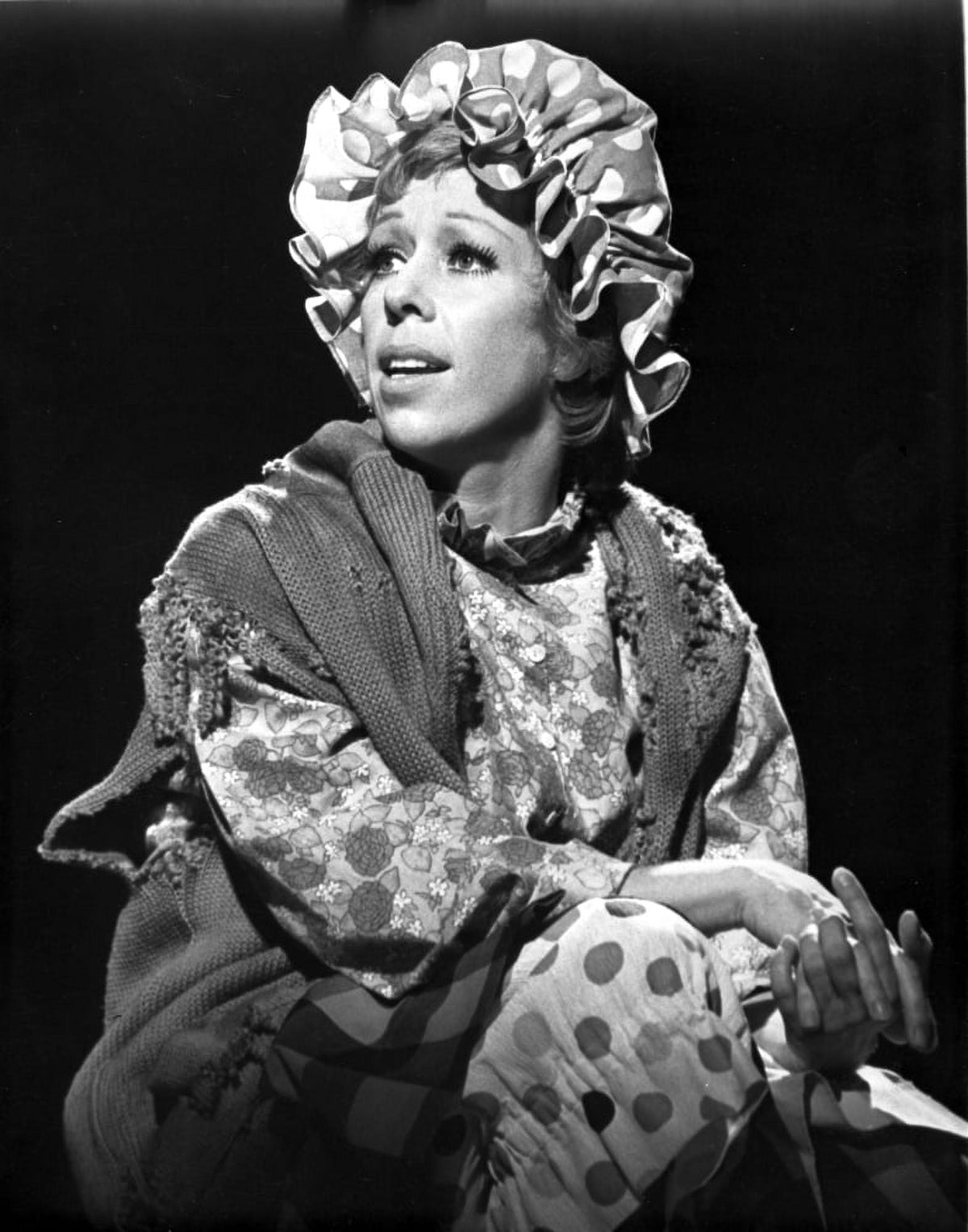 Carol Burnett Make Em Laugh Photo Print showcasing her iconic style.