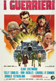 Kelly's Heroes movie poster featuring Don Rickles, Clint Eastwood, Donald Sutherland, Telly Savalas, Italian art print.