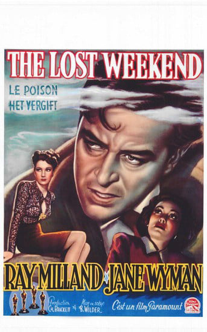 The Lost Weekend movie poster 11x17 print