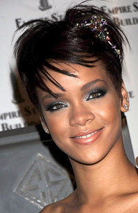 Rihanna at Empire State Building lighting event photo print
