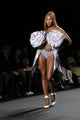 Naomi Campbell at Heatherette Fashion Show Poster Print