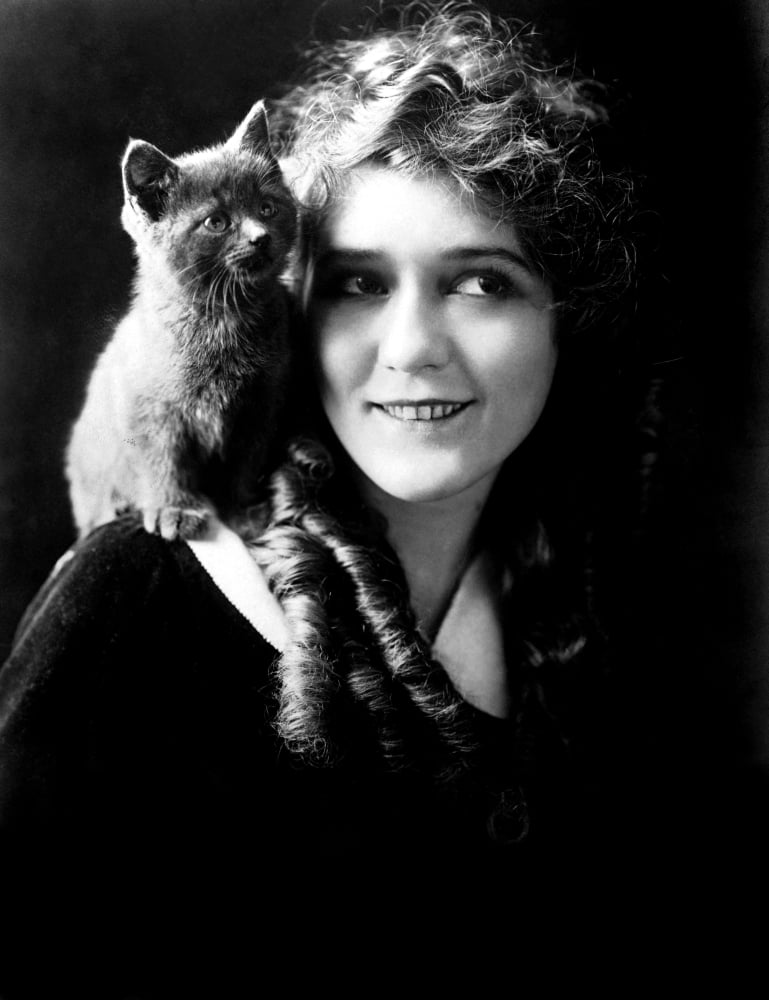 Mary Pickford portrait poster print on premium paper