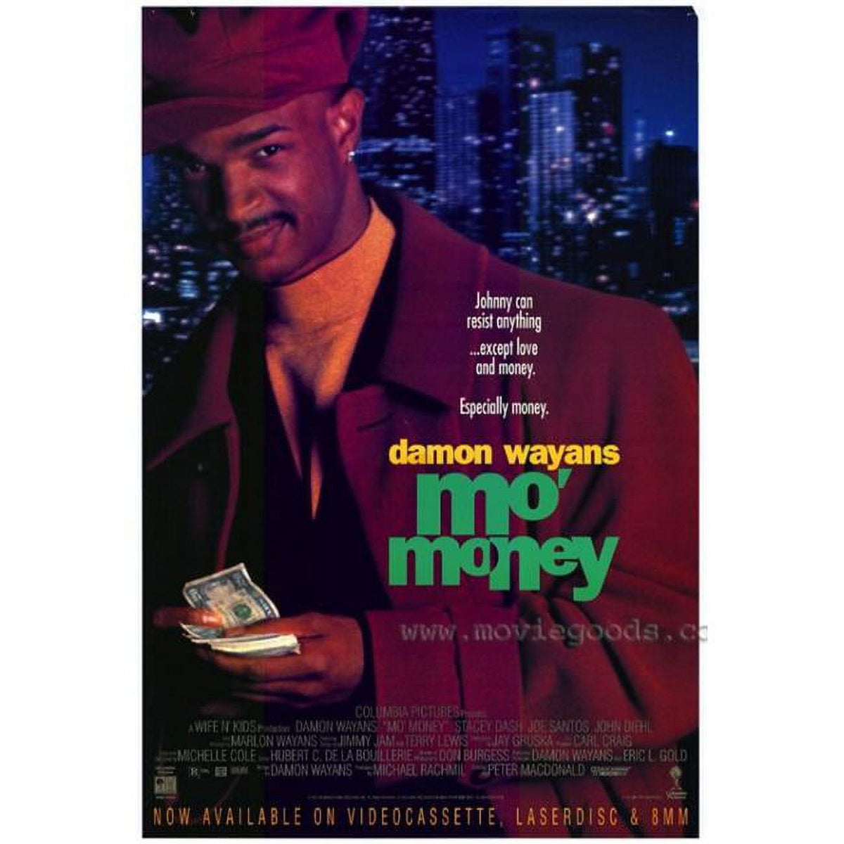 Mo' Money Movie Poster 11x17 Print featuring vibrant colors.