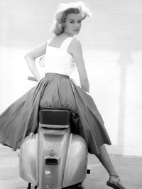 Angie Dickinson Back Photo Print showcasing classic Hollywood elegance.