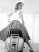 Angie Dickinson Back Photo Print showcasing classic Hollywood elegance.