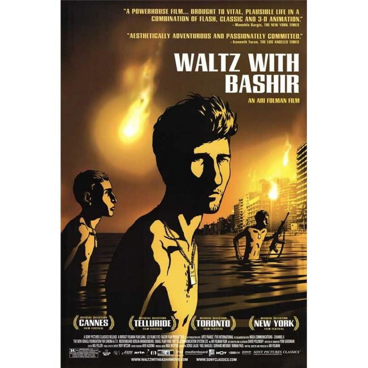 Waltz With Bashir Movie Poster Print - 27x40 inch artwork