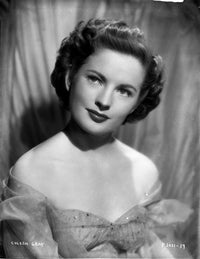 Colleen Gray portrait photo print in gown looking away