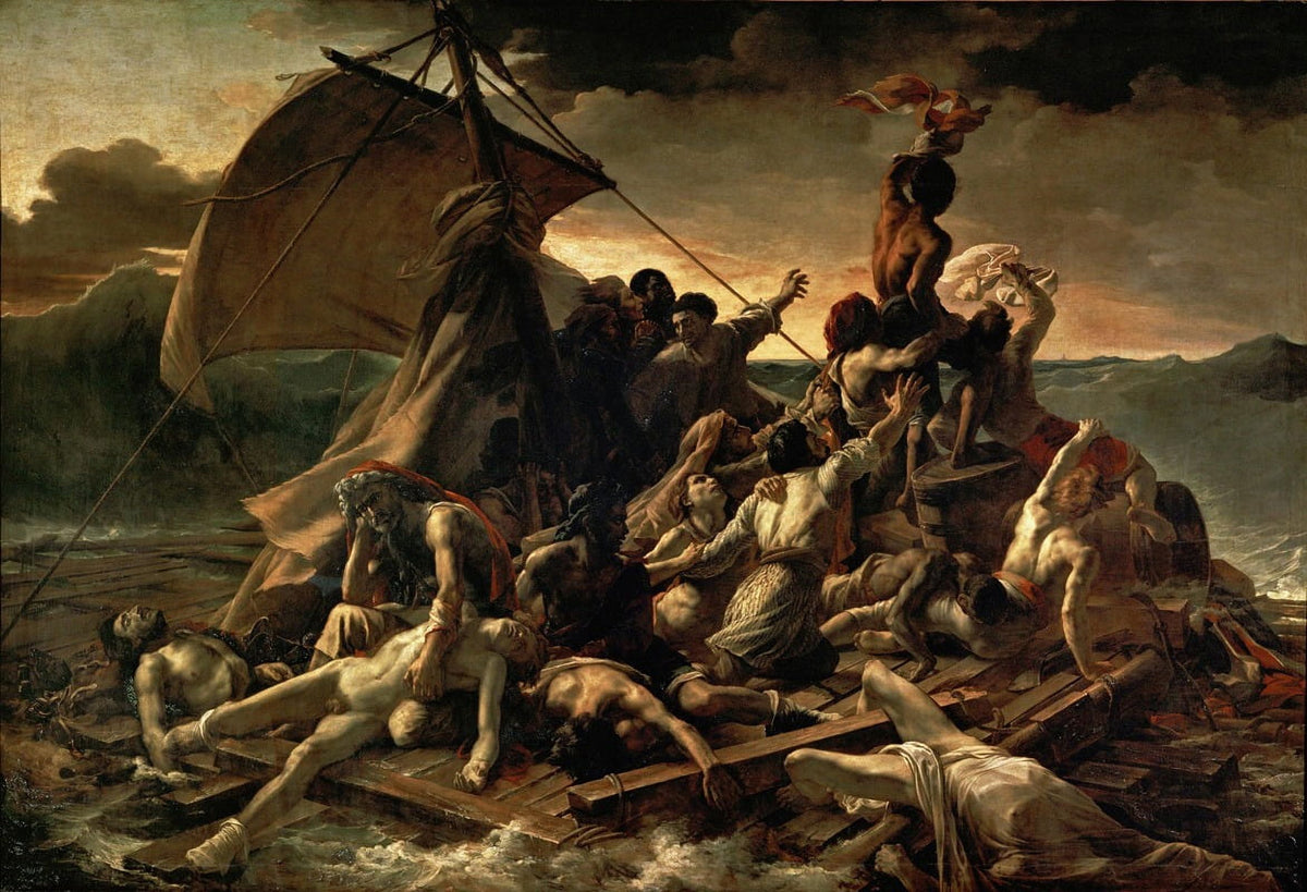 The Raft of the Medusa Art Poster Print by Théo Géricault