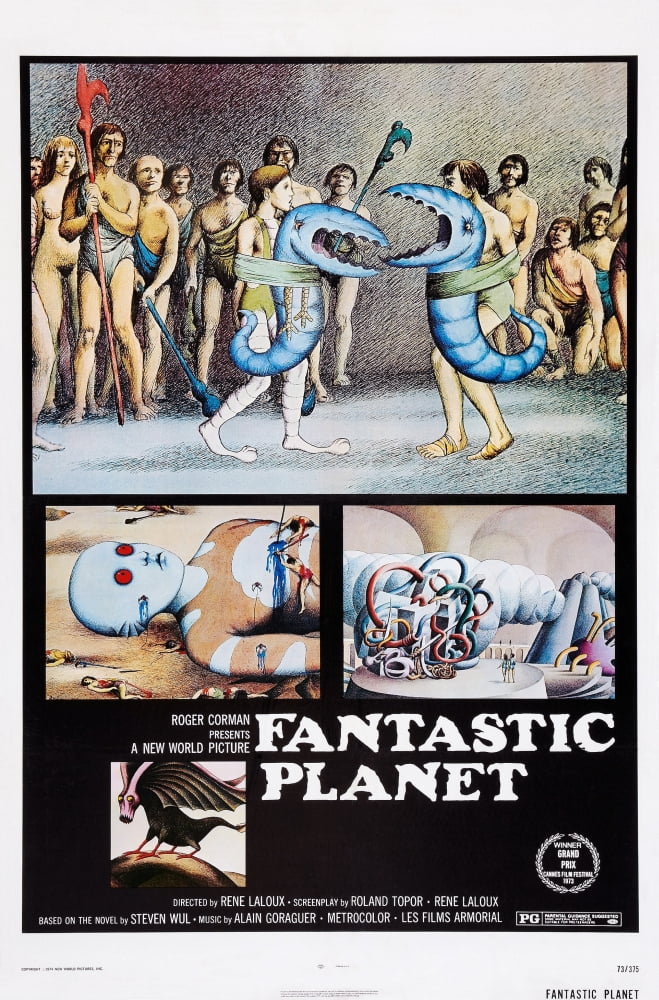 Fantastic Planet 1973 movie poster masterprint in 11x17 size