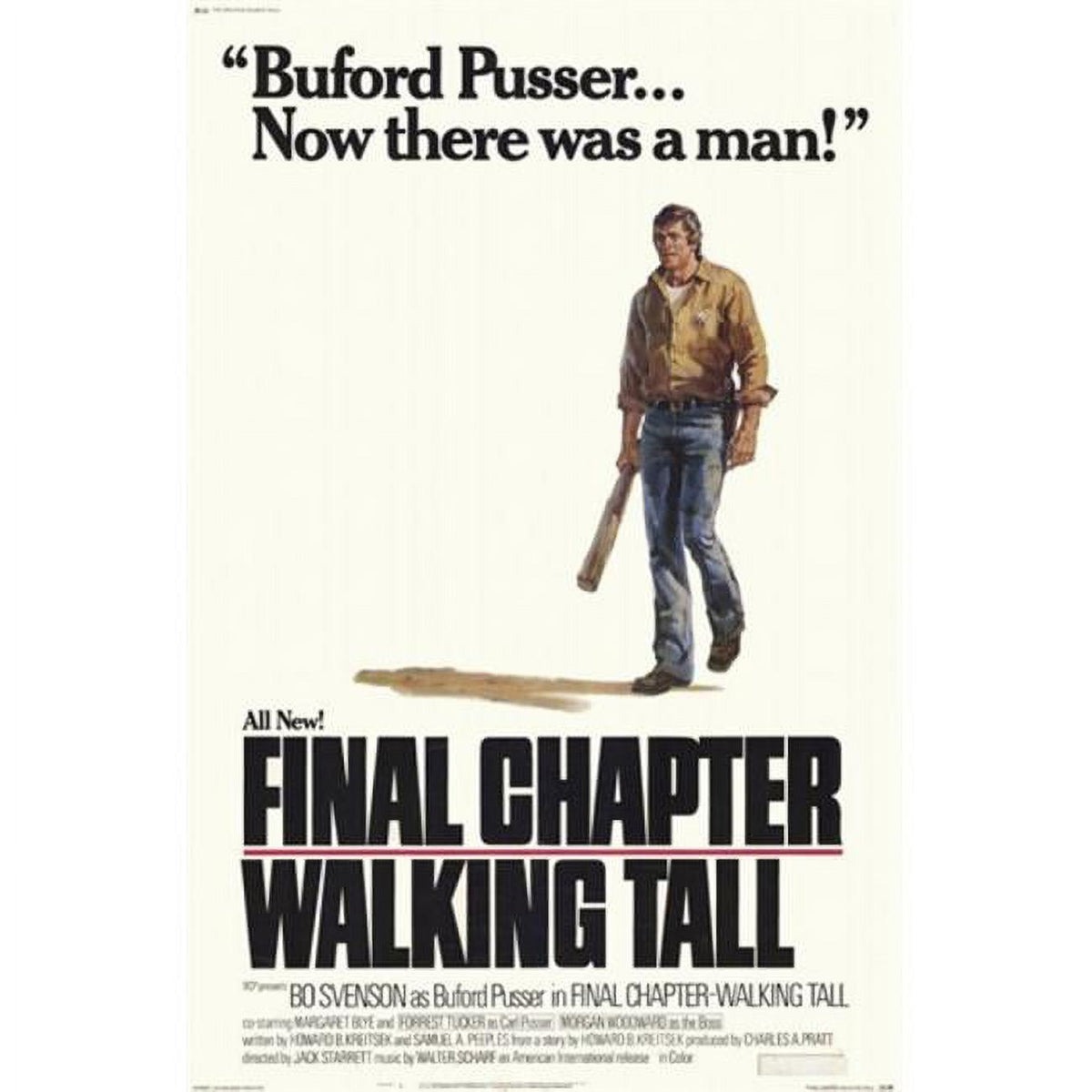 Walking Tall: Final Chapter Movie Poster 11x17