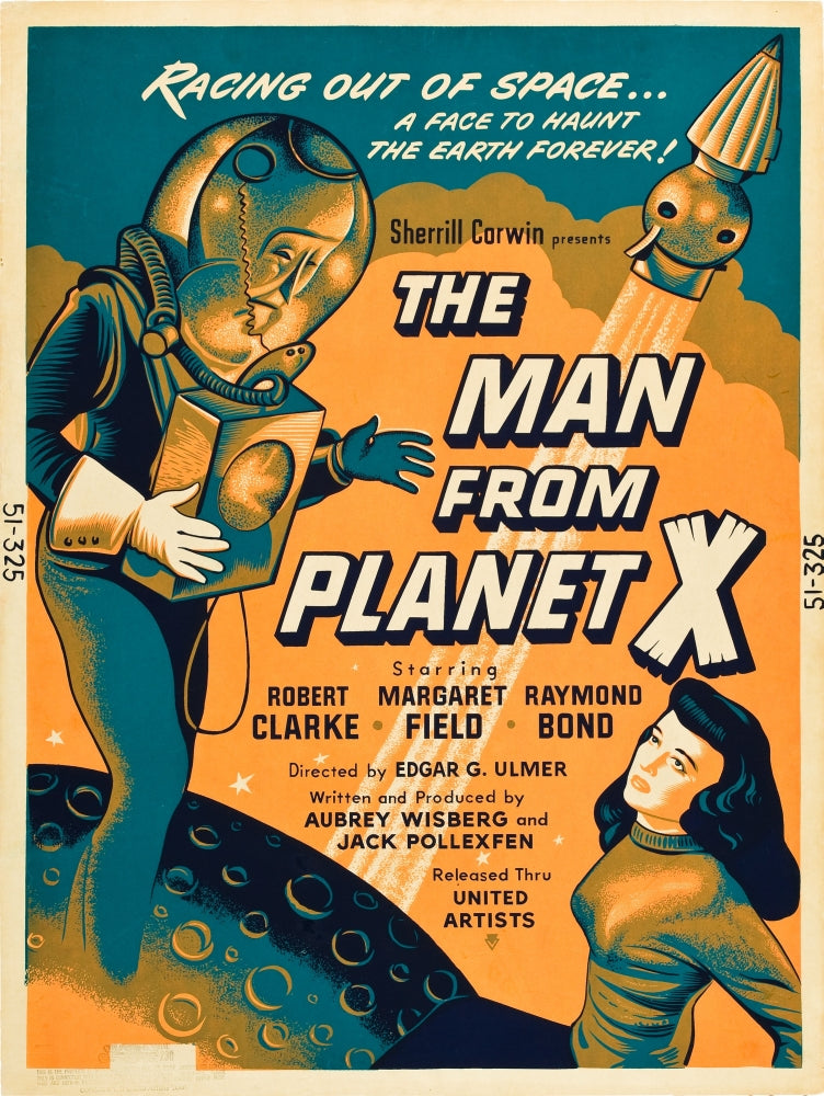 The Man from Planet X movie poster masterprint in 11x17 size.