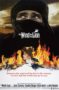 The Wind And The Lion Movie Masterprint Poster featuring Sean Connery and Candice Bergen.