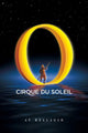 Cirque du Soleil O movie poster 11x17 featuring aquatic performance art.
