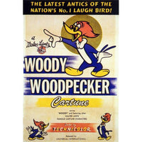 Woody Woodpecker Movie Poster Print in vibrant colors, size 27 x 40.