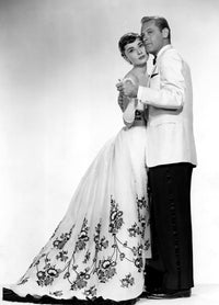 Audrey Hepburn and William Holden photo print from the movie 'Sabrina'