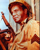Vic Morrow holding a gun in combat photo print