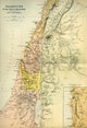 Map of Palestine Circa 1st Century A.D. print from The Imperial Bible Dictionary.