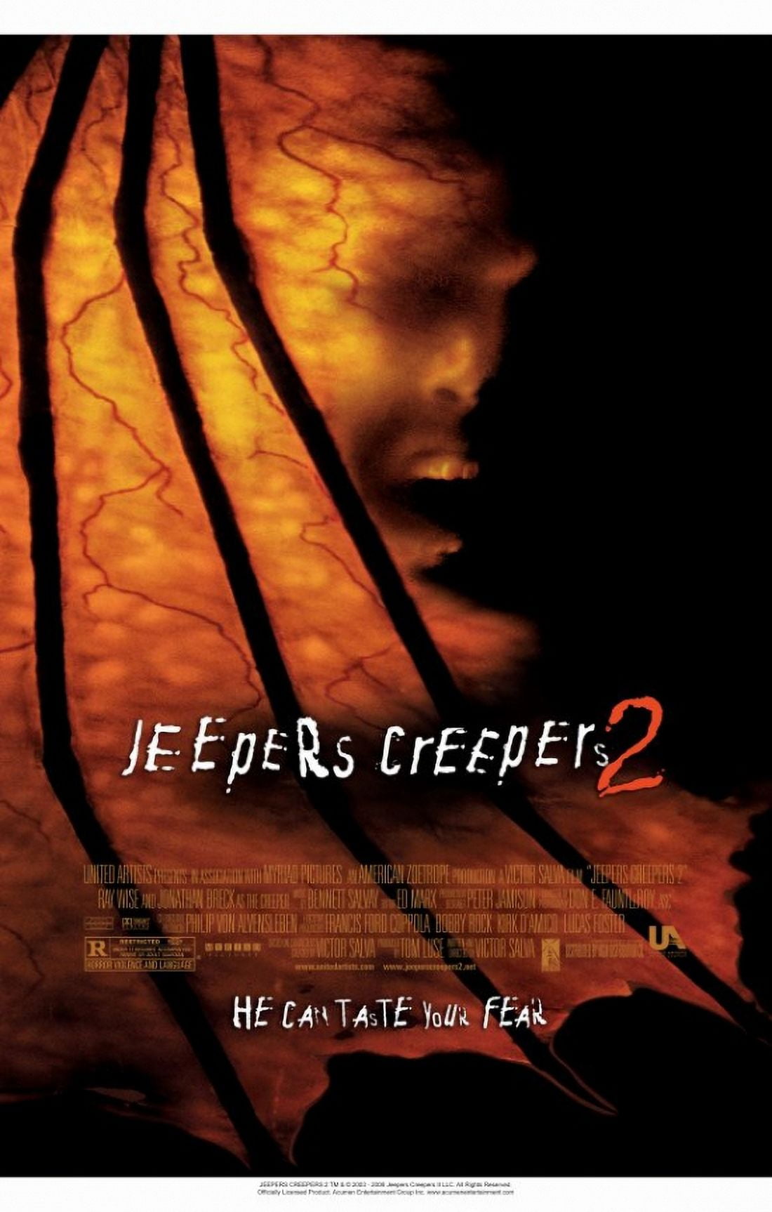 Jeepers Creepers 2 Movie Poster 11x17 print