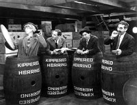 Monkey Business movie poster featuring the Marx Brothers (1931)