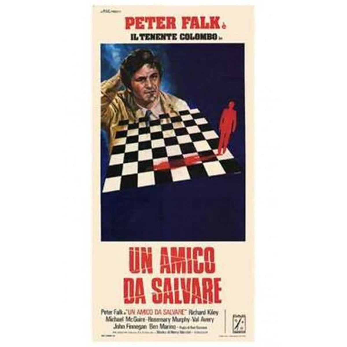 Columbo A Friend in Deed Movie Poster 11x17 print