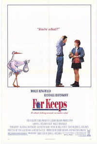 For Keeps Movie Poster in 11x17 size, featuring vibrant colors and cinematic design.
