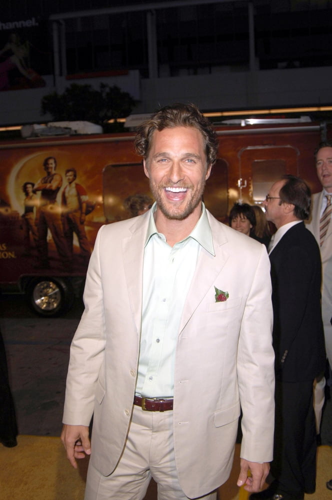Matthew McConaughey at Sahara Premiere Grauman's Chinese Theatre Photo Print