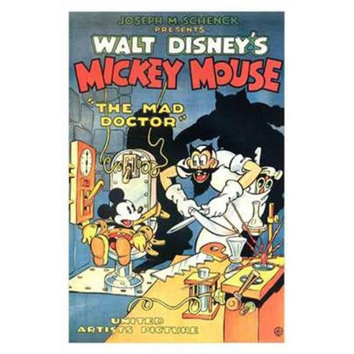 The Mad Doctor Movie Poster 11x17 print featuring classic horror film art.