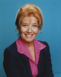 Facts Of Life Smiling Portrait Photo Print on blue background
