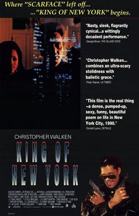 King of New York Movie Poster 11x17 premium print.