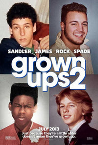 Grown Ups 2 Movie Poster Print showcasing comedy and friendship.