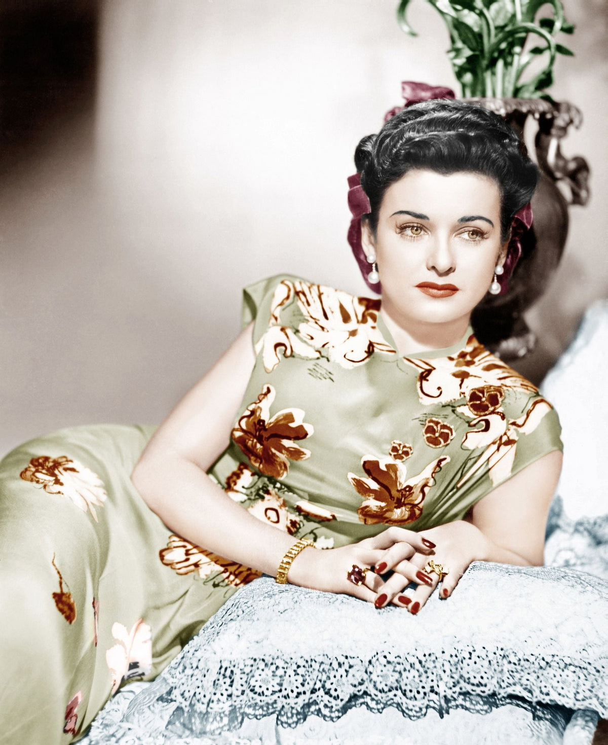 The Wife Takes A Flyer Joan Bennett 1942 photo print