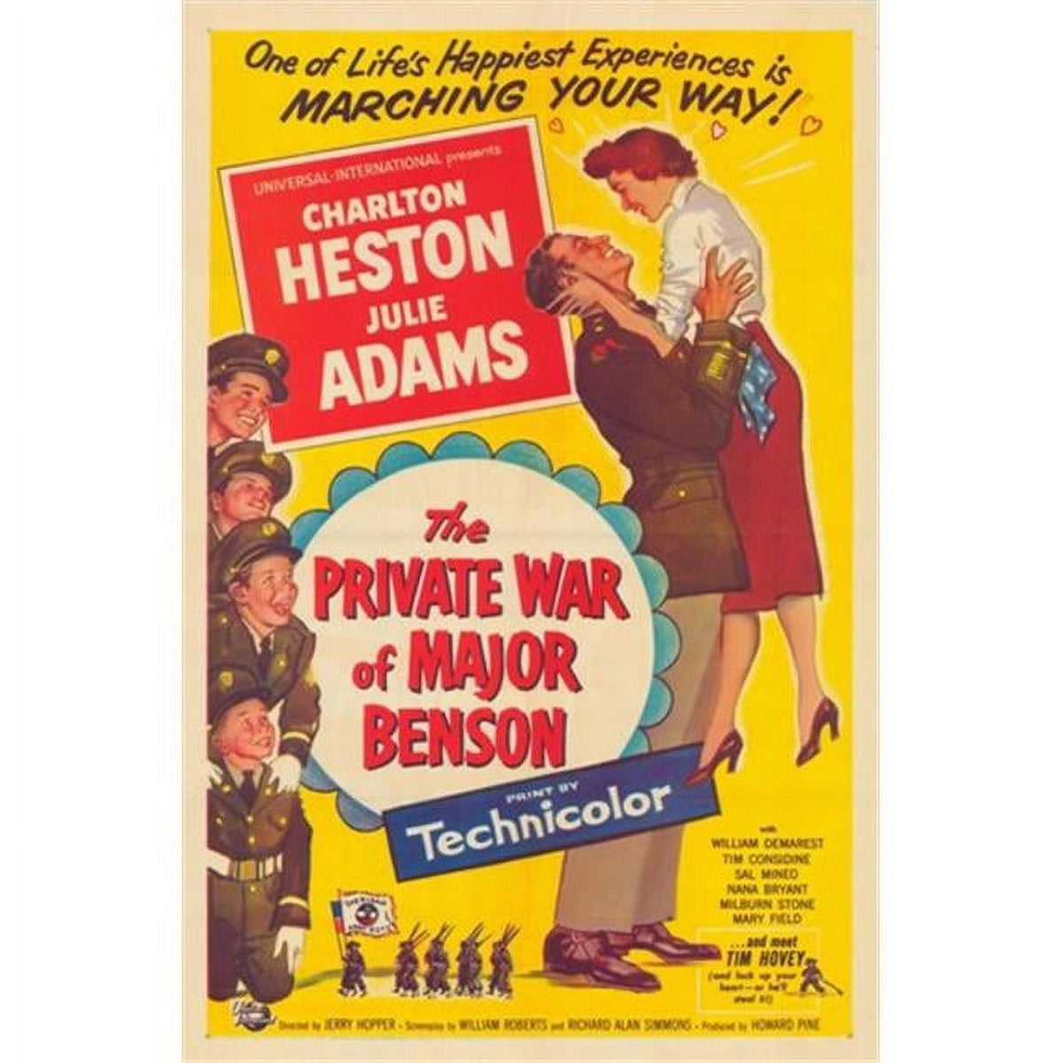 Private War of Major Benson movie poster 11x17 print