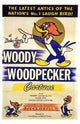 Woody Woodpecker Movie Poster 11x17 print featuring the classic cartoon character.