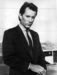 James Woods photo print in a suit outdoors