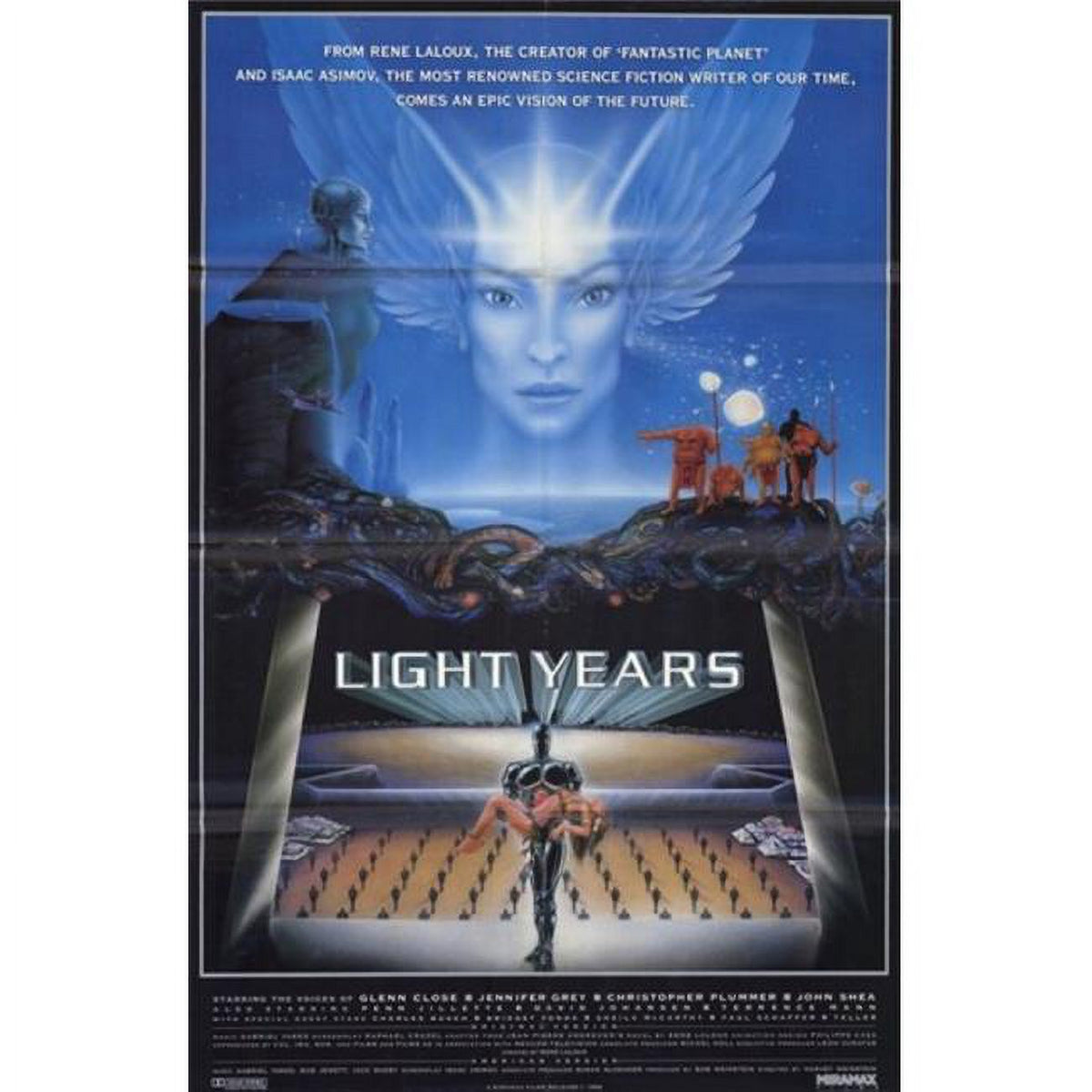 Light Years Movie Poster in 11x17 size featuring vibrant colors and cinematic design.