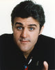 Jay Leno portrait photo print in black polo shirt, available in multiple sizes.