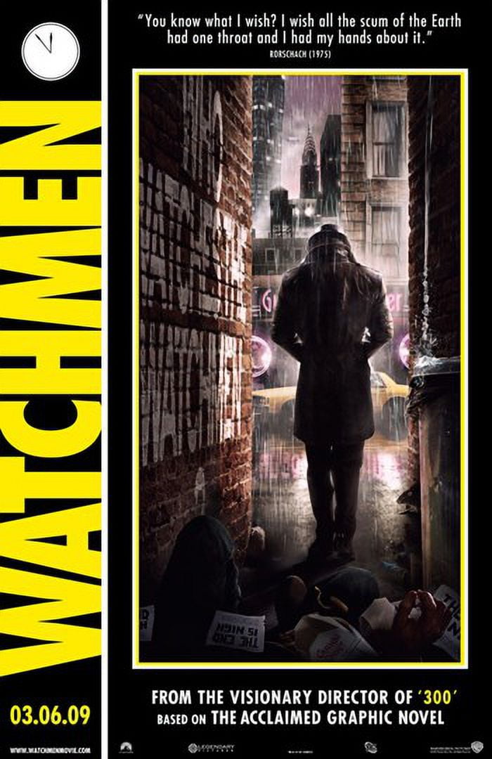 The Watchmen Style E Movie Poster 11x17