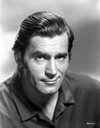 Clint Walker classic photo print showcasing iconic Hollywood style.