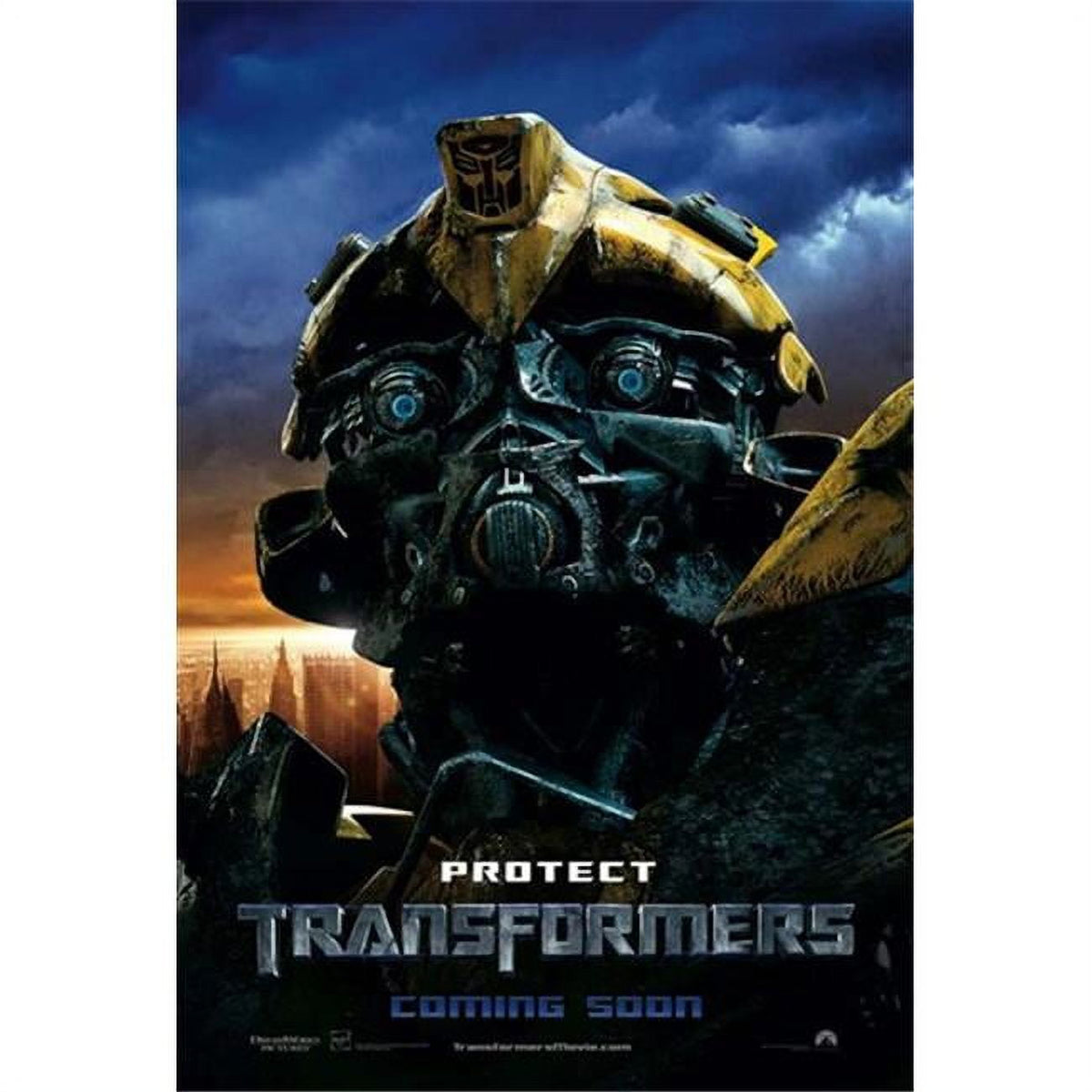 Transformers Style O Movie Poster 11 x 17 inches