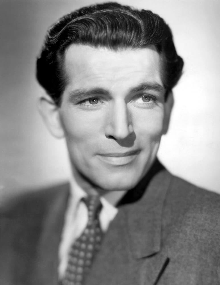 Michael Rennie vintage photo poster print from the 1940s