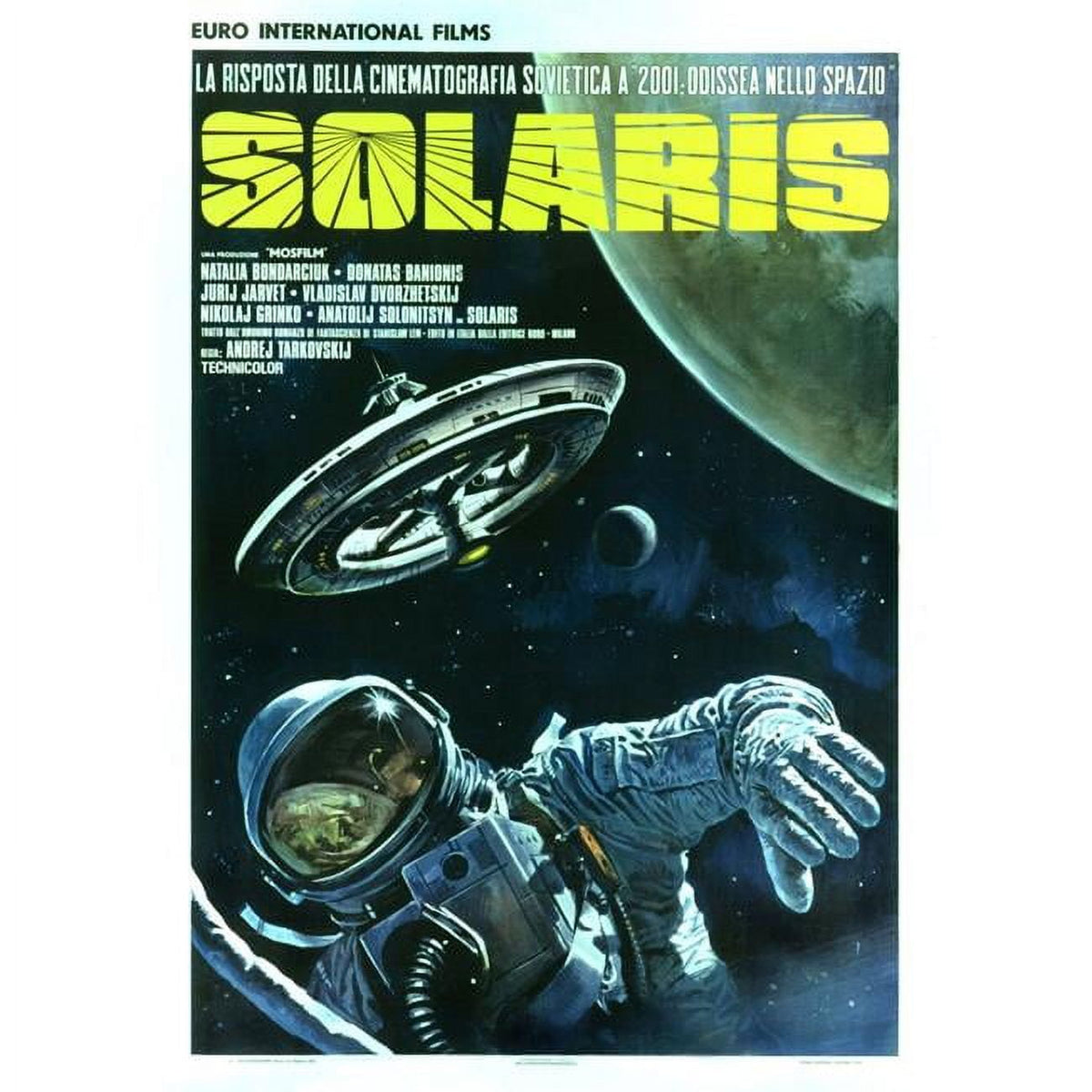 Solaris Movie Masterprint Poster showcasing stunning sci-fi artwork.