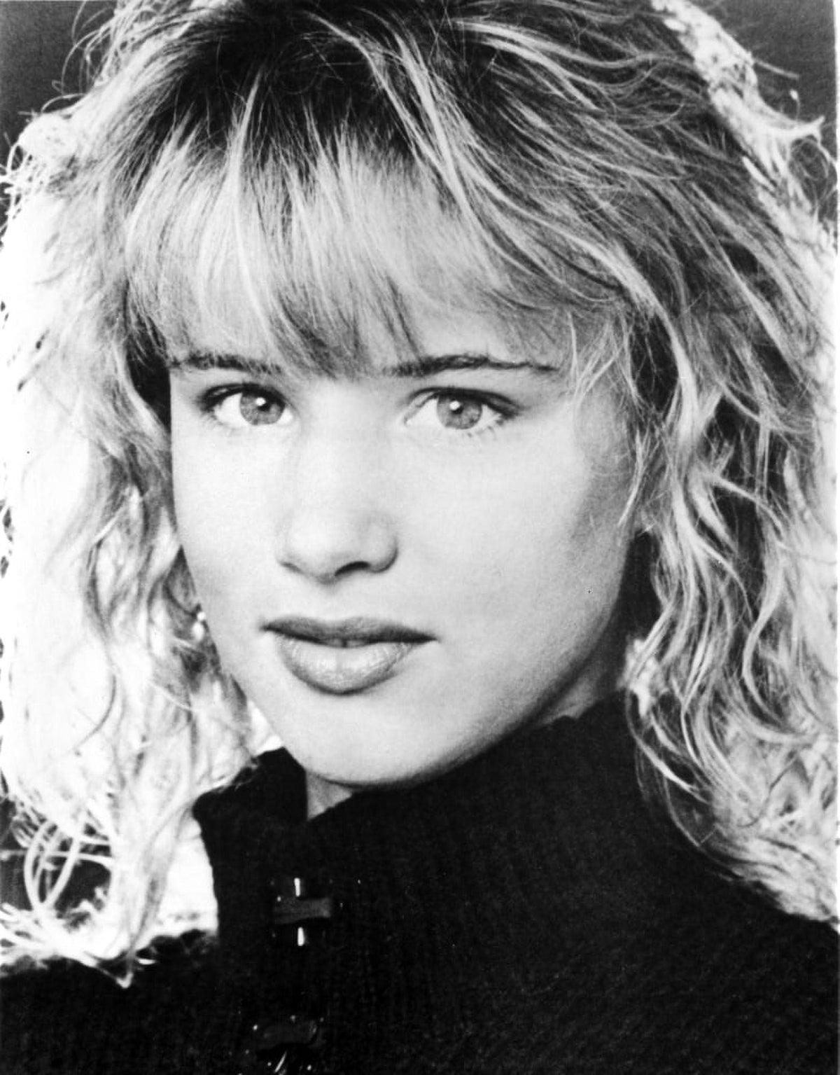 Classic close-up portrait photo print of Juliette Lewis